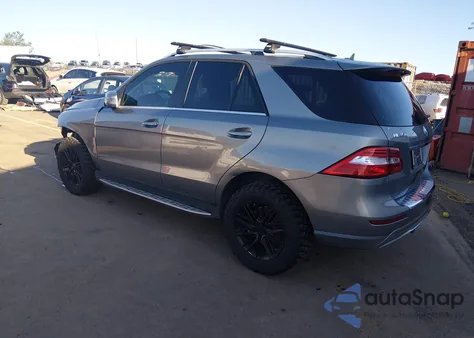 2013 Mercedes-Benz Ml 350 из США, поврежденный, VIN 4JGDA5JB0DA215210